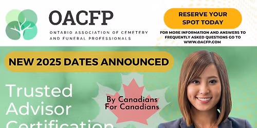 Trusted Advisor Training - Niagara-on-the-Lake