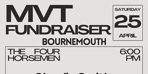MVT Fundraiser Bournemouth @ The Four Horsemen