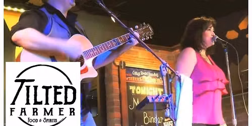 Mike Binder and Priscilla at The Tilted Farmer