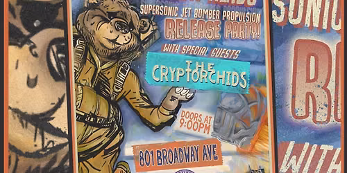 The Department Heads - "Supersonic Jet Bomber Propulsion Album Release show! w\/ The Cryptorchids