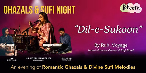 Dil-e-Sukoon! A Ghazal & Sufi music eve