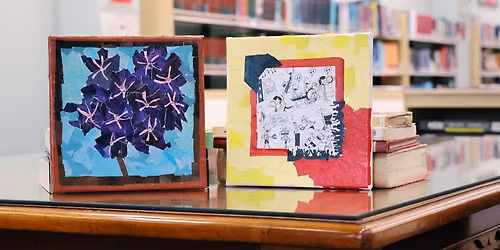 School Holidays: Collage on Canvas at Multiple Locations (Ages 8+)
