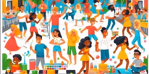 Block Party with Sales, Snacks and Freebies!