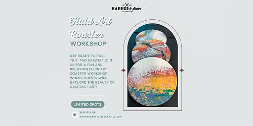 Fluid Coaster Set Workshop
