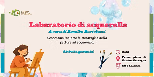 Laboratorio di Acquerello per bambini