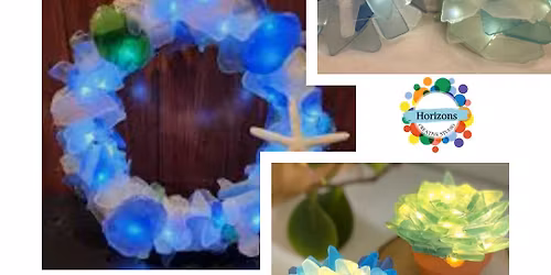 Sea Glass Art @Revive Cafe