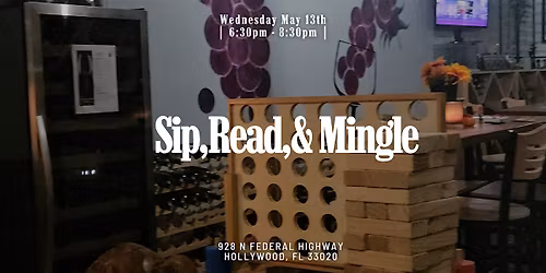 Sip, Read, & Mingle @English Brown Winery