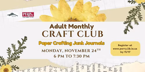 Adult Craft Club
