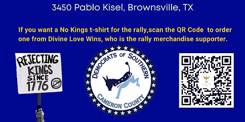 No Kings Demonstration in Brownsville
