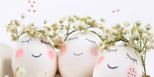 Atelier d'art floral adulte -  Nid de P\u00e2ques fleuris