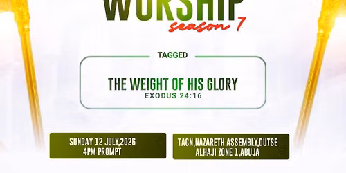 THE WEIGHT OF HIS GLORY 