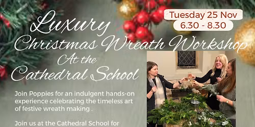 Christmas wreath workshop