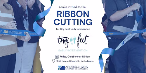 Ribbon Cutting for Tiny Feet Early Intervention