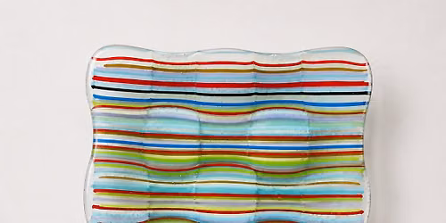 Fused Glass Optical Illusion Dish Class