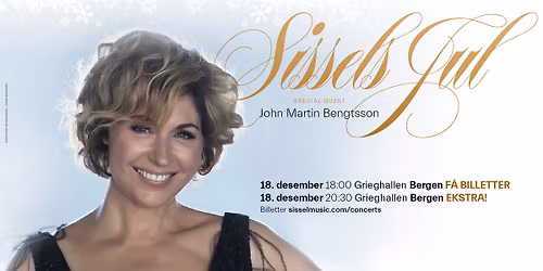 F\u00c5 BILL! EKSTRA! Sissels Jul 2025 | 18:00 F\u00c5 BILL! 20:30 EKSTRA! | Grieghallen, BERGEN (NO)