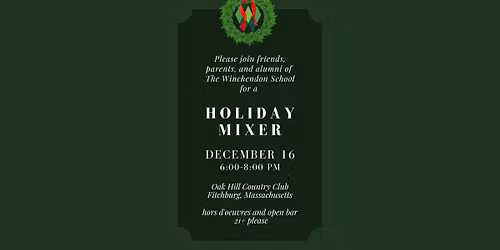Holiday Mixer at Oak Hill Country Club