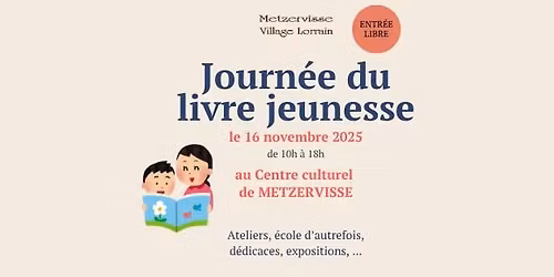 Journ\u00e9e du livre jeunesse