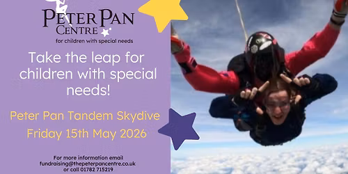 Peter Pan Tandem Skydive