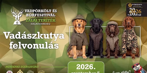 Vadászkutya felvonulás