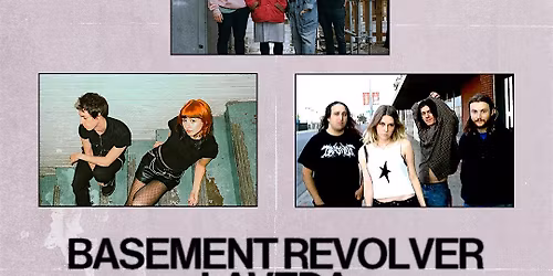 loveless festival showcase tour: basement revolver, laveda, sundayclub