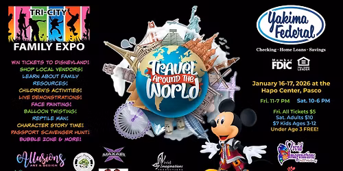 2026 Tri-City Family Expo: Travel Around the World