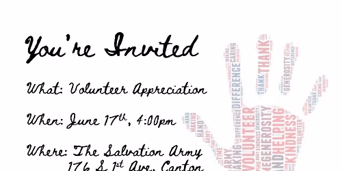Volunteer Appreciation