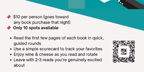 Book Taste-Test Evening