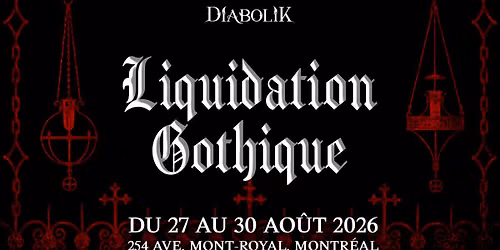 LIQUIDATION DIABOLIK \u23fe Vente de V\u00eatements Gothique & Alternatif