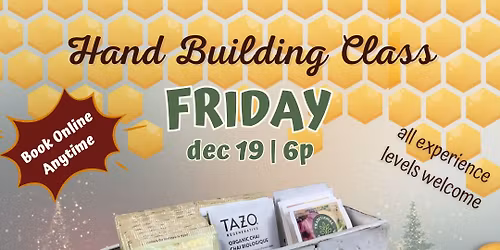 CLASS | Clay Tea Holder - Hand Build