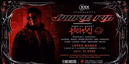 Junkie kid W\/ Special Guest: ETC! ETC!