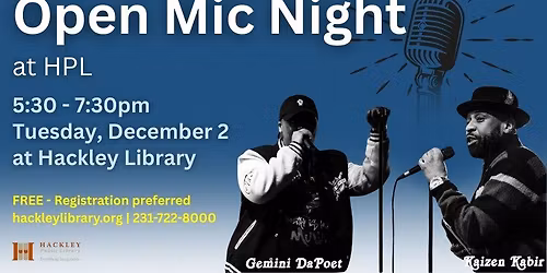 Open Mic Night at HPL