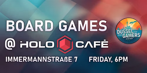 Board games night @Holocaf\u00e9