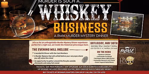 Murder is Such A Whiskey Business