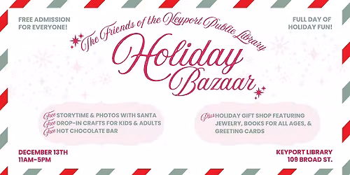 Friends of the Keyport Public Library Holiday Bazaar