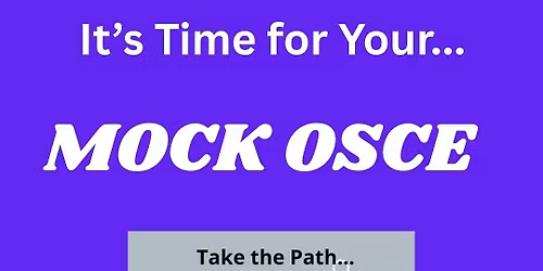 MOCK OSCE - Anytime before Nov 30th