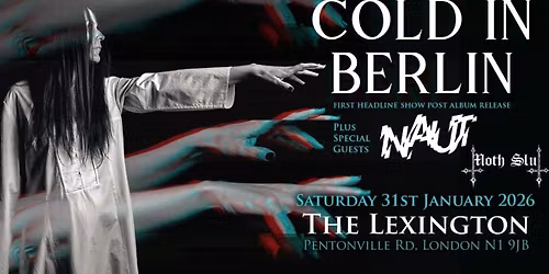 COLD IN BERLIN\u00a0Album Launch Party!\u00a0