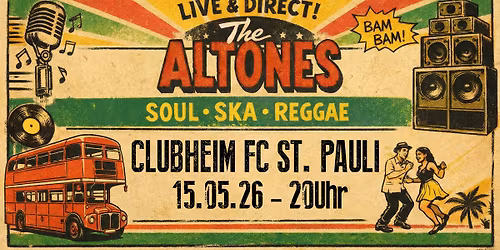 The Altones \/UK - Soulful Reggae im Clubheim