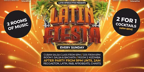 Latin Fiesta | Every Sunday