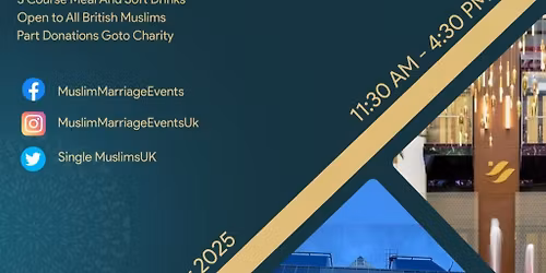 Muslim Marriage Events Manchester - 2 Age Groups