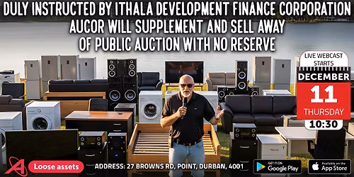  Live Webcast Duly Instructed by Ithala Development Finance Corporation Aucor will supplement...