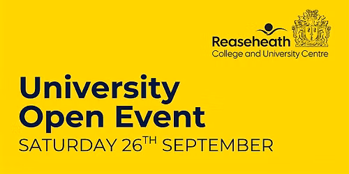 University Open Event - September 2026