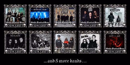 Gothic Festival Brno \u201827