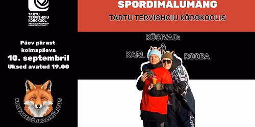 Meelelahutuslik spordim\u00e4lum\u00e4ng Tartu Tervishoiu K\u00f5rgkoolis vol 2