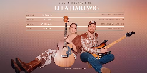 Ella Hartwig Duo from AUSTRALIA Performing at the Carradale Village Hall