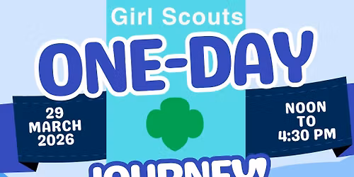Girl Scouts One-Day Journey 3\/29