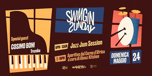 Swingin' Sunday | Jazz Jam & Aperitivo | Cosimo Boni special guest