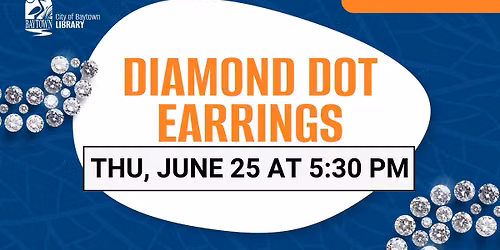 Diamond Art Earrings