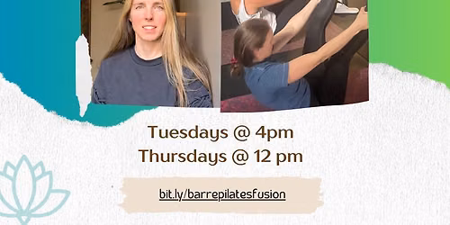 Barre\/Pilates Fusion with Andrea