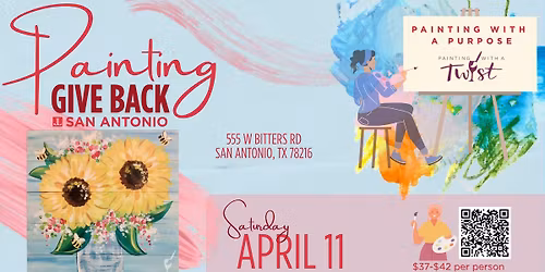 Painting with a Purpose for JLSA @ Painting with a Twist