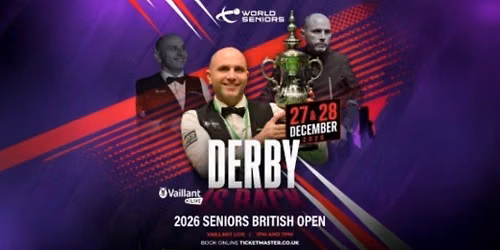 2026 Seniors British Open - Snooker Session 1
